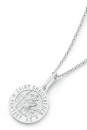 Sterling-Silver-15mm-Round-St-Christopher-Pendant Sale