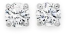9ct-Gold-Cubic-Zirconia-Stud-Earrings Sale