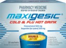 Maxigesic-Cold-Flu-Hot-Drink-Double-Strength-10-Sachets Sale