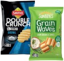 Smiths-Double-Crunch-Sunbites-Grain-Waves-PopCorners-or-Simply-Chips-120170g-Selected-Varieties Sale
