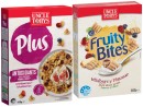 Uncle-Tobys-Plus-Cereal-410435g-or-Fruity-Bites-Wildberry-Flavour-500g-Selected-Varieties Sale