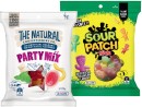 The-Natural-Confectionery-Co-130230g-Sour-Patch-Kids-190g-or-Pascall-Lollies-150300g-Bags-Selected-Varieties Sale