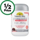 Natures-Way-Adult-Vita-Gummies-Iron-24mg-Pk-30 Sale
