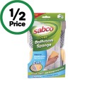 Sabco-Duex-Bathroom-Sponge-Scrubber-Pk-2 Sale