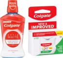 Colgate-Optic-White-Mouthwash-500mL-or-Total-Mint-Waxed-Dental-Floss-100m-Selected-Varieties Sale