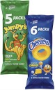 Jumpys-5-Pack-or-Cheezels-6-Pack Sale