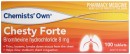 Chemists-Own-Chesty-Forte-100-Tablets Sale