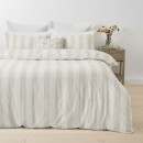 Stripe-Linen-Cotton-Quilt-Cover-Set-Queen-Bed-Natural Sale