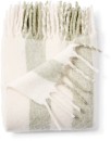 Stripe-Brushed-Throw-Sage Sale