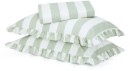 250-Thread-Count-Cotton-Ruffle-Sheet-Set-King-Bed-Sage Sale