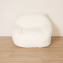 Faux-Fur-Cream-Expanding-Chair Sale