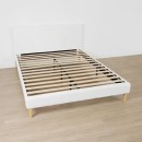 Queen-Bed-Boucle-Bed-Frame Sale