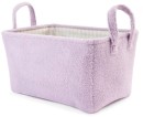 Boucle-Basket-with-Stripe-Liner-Purple Sale