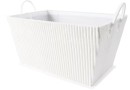 Tapered-Ribbed-Basket-White Sale