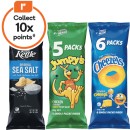 Smiths-Twisties-Doritos-Cheetos-Jumpys-Cheezels-Chickadees-Kettle-French-Fries-Thins-Natural-Chip-Co-Majans-Infuzions-Veggie-Straws-Multipack-Chips-75-114g-Pk-5-6 Sale