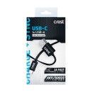 Crest-USB-C-Flat-Cable-12m-Pk-1-Black Sale