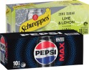 Pepsi-Solo-or-Schweppes-Infused-Natural-Mineral-Water-10x375mL-Selected-Varieties Sale