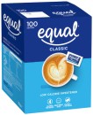 Equal-Sweetener-Sachets-100-Pack Sale