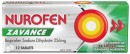 Nurofen-Zavance-Ibuprofen-Caplets-or-Tablets-12-Pack Sale
