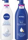 Nivea-Rich-Nourishing-or-Express-Hydration-Body-Lotion-400mL Sale