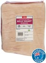 Coles-Australian-Pork-Belly-Roast-Boneless Sale