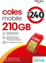 Coles-Mobile-240-Prepaid-SIM Sale