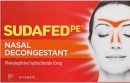 Sudafed-PE-Nasal-Decongestant-24-Tablets Sale