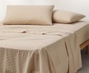 Vue-Stonewashed-Yarn-Dyed-Cotton-Gingham-Sheet-Set Sale