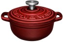 Maxwell-Williams-Cast-Iron-Mini-Cocotte-95cm-Merlot Sale