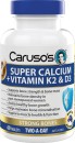 Carusos-Super-Calcium-Vitamin-K2-D3-60-Tablets Sale