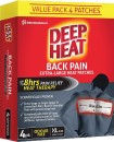 Deep-Heat-Extra-Large-Back-Pain-Patch-4-Pack Sale