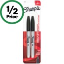 Sharpie-Permanent-Fine-Point-Markers-Pk-2 Sale