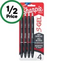 Sharpie-Gel-Retractable-07mm-Gel-Pen-Pk-4 Sale