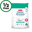 Tontine-Sweet-Dreams-Anti-Bacterial-Pillow-Pk-2 Sale