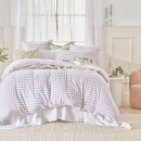 Maisie-Check-Lilac-Quilt-Cover-Set-by-Habitat Sale