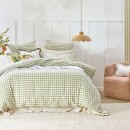 Maisie-Check-Sage-Green-Quilt-Cover-Set-by-Habitat Sale