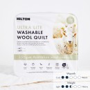 Eco-Living-Ultra-Lite-150gsm-Washable-Wool-Quilt-by-Hilton Sale