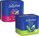 Stayfree-Pads-with-Wings-Regular-14-Pack-or-Super-12-Pack Sale