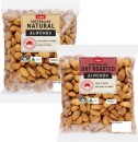 Coles-Dry-Roasted-Natural-or-Smoked-Almonds-400g-Pack Sale