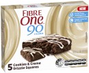 NEW-Fibre-One-Cookies-Creme-Squares-120g Sale