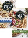 Always-Fresh-Grissini-or-Crustini-Crackers-120g-125g Sale