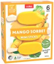 Coles-Frozen-Mango-Sorbet-Sticks-6-Pack-360mL Sale