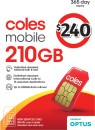 Coles-Mobile-240-Prepaid-SIM Sale