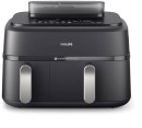 Philips-5000-Series-9L-Dual-Basket-Airfryer-XXL-Black Sale