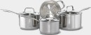 The-Cooks-Collective-4pc-One-Stainless-Steel-Cookware-Set Sale