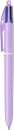 NEW-BIC-4-Colours-Ballpoint-Pen-Pastel-Purple Sale