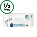 Millie-Moon-Sensitive-Baby-Wipes-Pk-80 Sale