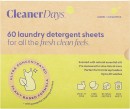 Cleaner-Days-Laundry-Detergent-Sheets-Lemon-Eucalyptus-60-Pack Sale
