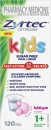 Zyrtec-Kids-Fast-Acting-Allergy-Hayfever-Relief-Oral-Liquid-Bubblegum-120ml Sale