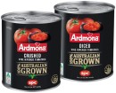 Ardmona-Crushed-or-Diced-Tomatoes-810g Sale